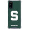 Michigan State University Spartans S Galaxy S20 FE Clear Case